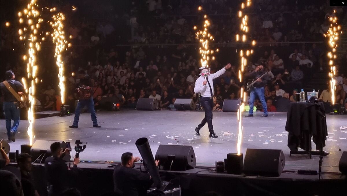 El show se realizó en la Arena Monterrey. | Ángel Martínez.
