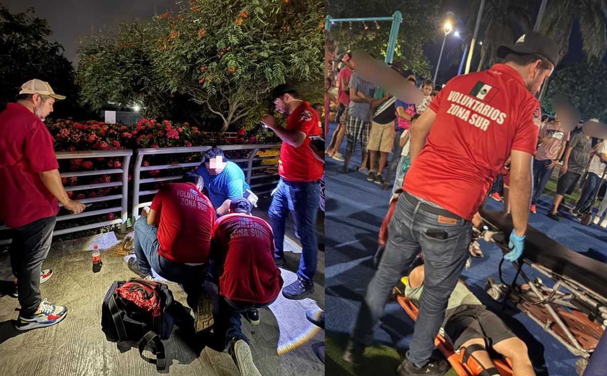 Emergencias en la Laguna del Carpintero: mujer desmayada y menor lesionado en juegos