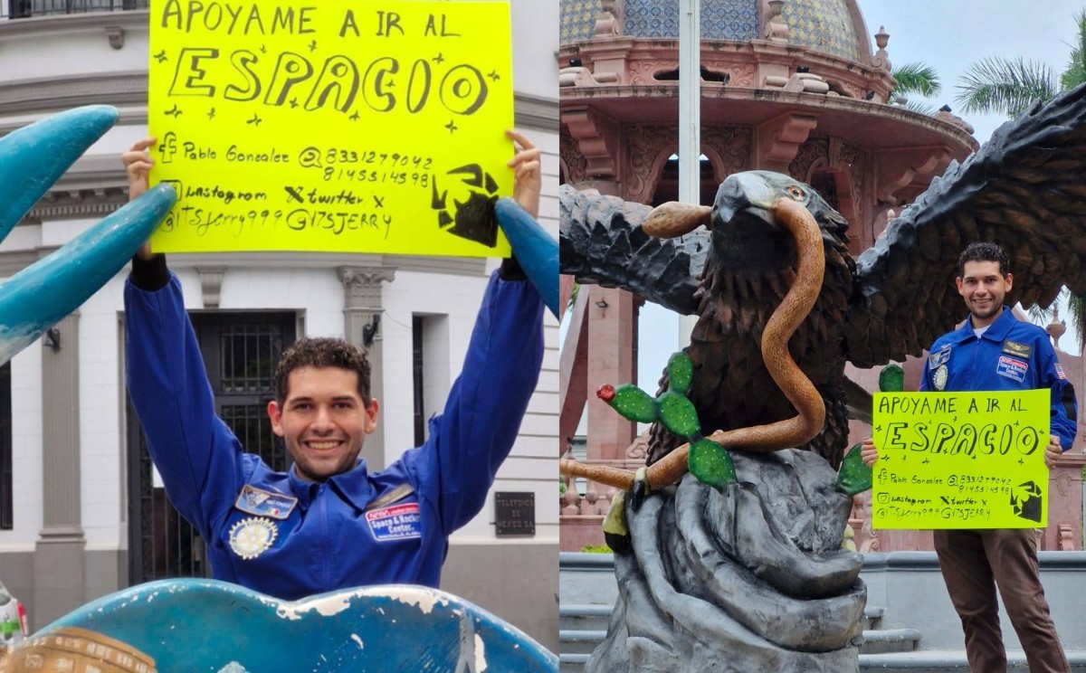 Ingeniero de Tampico busca convertirse en el primer tamaulipeco en viajar al espacio
