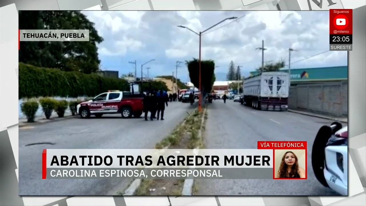 Policía frustra intento de feminicidio en Tehuacán, Puebla, y muere el agresor