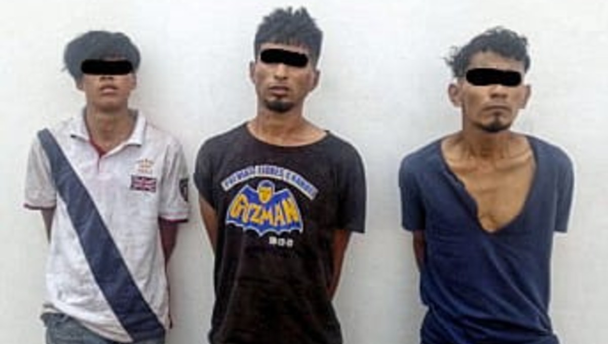 Los presuntos delincuentes fueron plenamente identificados por la persona afectada. Foto: Especial