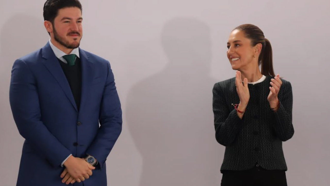 Samuel García agradeció a la presidenta por la defensa de México