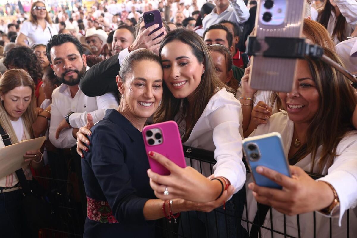 Senadora Guadiana celebra apoyos de la presidenta para Coahuila.| Cortesía