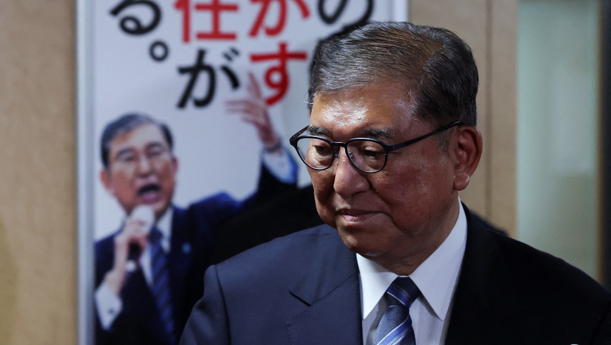 Shigeru Ishiba anunció su renuncia con la voz cortada. | Reuters