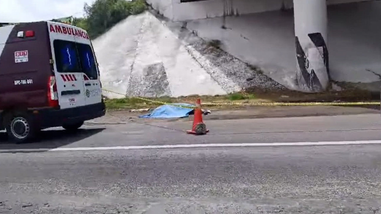 Tragedia en la México-Pachuca: ciclista pierde la vida y dos resultan heridos