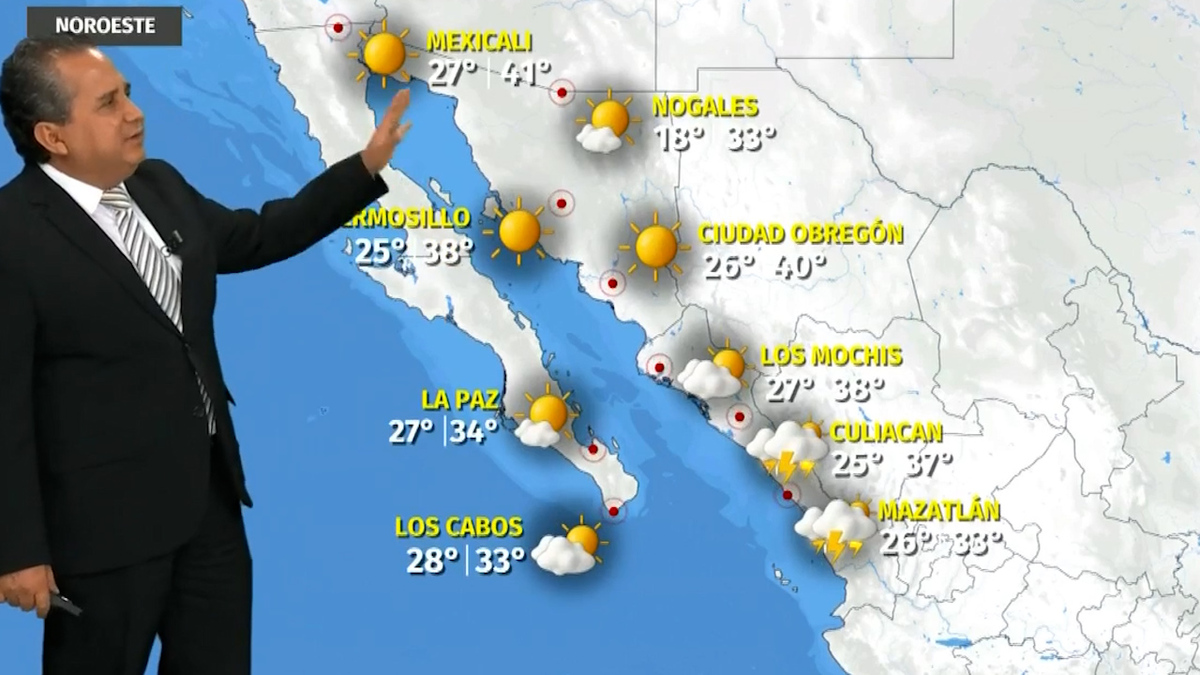 Clima de hoy lunes 8 de septiembre de 2025 | Pronóstico con Abimael Salas