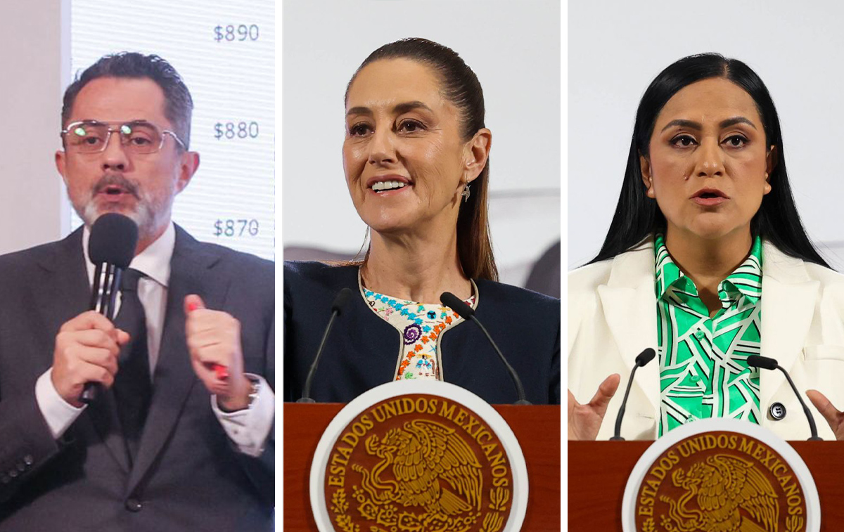 La conferencia mañanera de la Presidenta de este 8 de septiembre se llevó a cabo desde Palacio Nacional. | Cuartoscuro