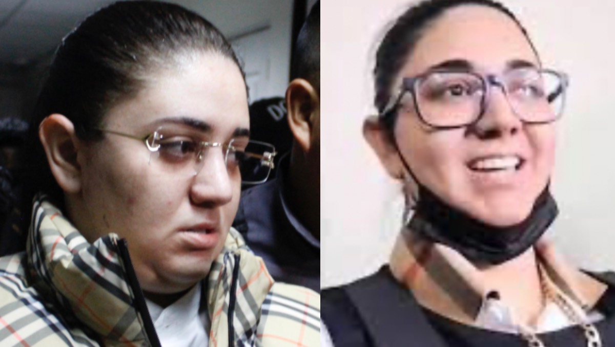 Fernanda Bonilla, ahora y antes de la audiencia. | ESPECIAL