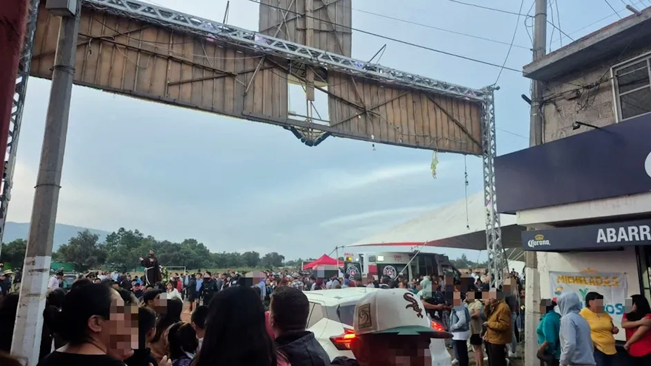 Al menos 28 personas resultan heridas tras incidente con pirotecnia en Teotihuacán
