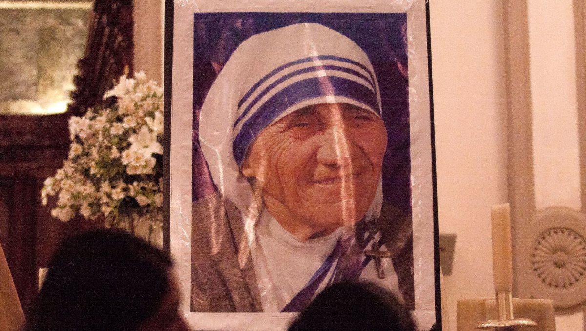 Retrato de la madre Teresa de Calcuta en la Catedral de Monterrey | Cuartoscuro