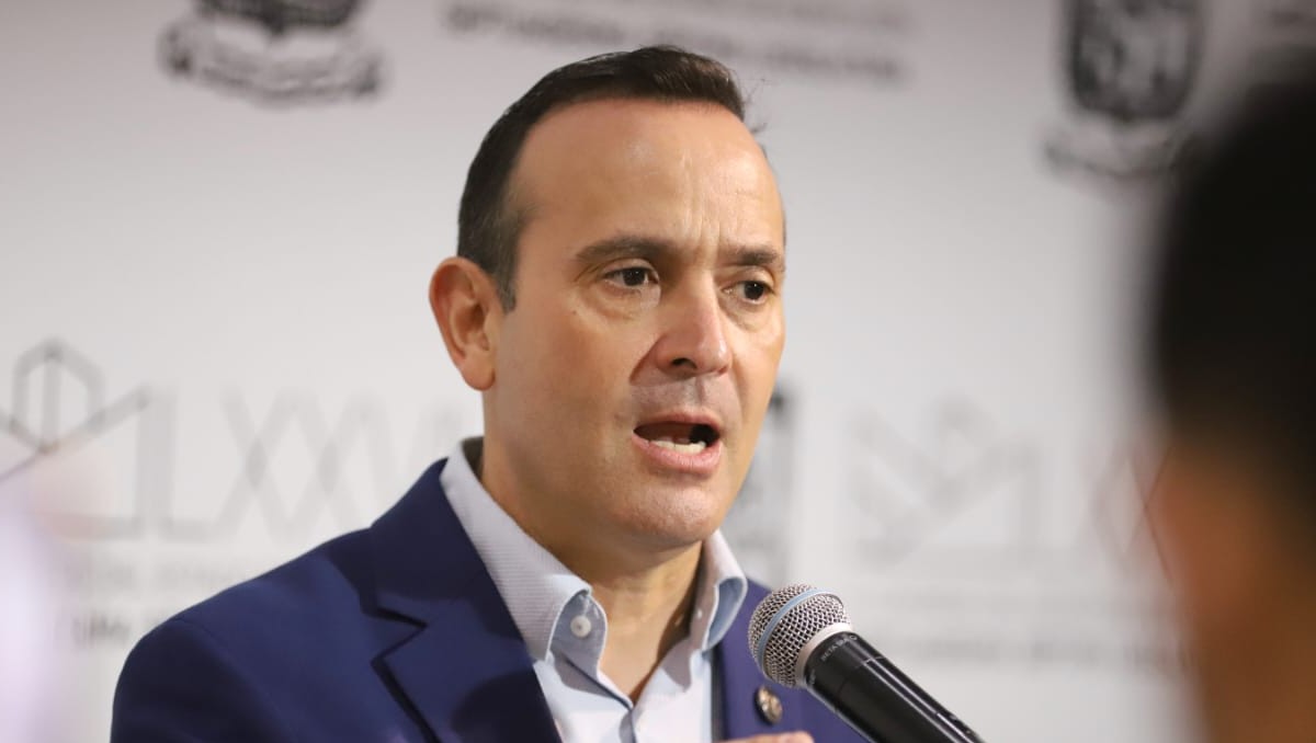 Carlos de la Fuente, presidente de la Comisión de Coordinación y Régimen Interno (COCRI). Foto: Luis Guerra