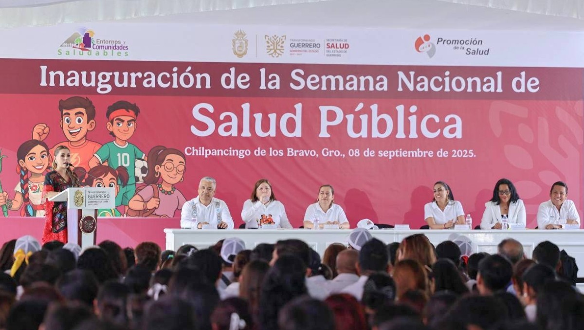 Evelyn Salgado señaló que la salud de los y las guerrerenses es una prioridad para su gobierno. | Foto: Especial