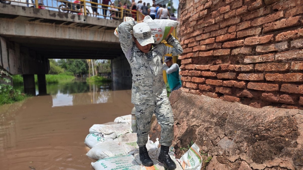 Guanajuato: GN activa plan DN-II-E tras desbordamiento del río Lerma | Especial