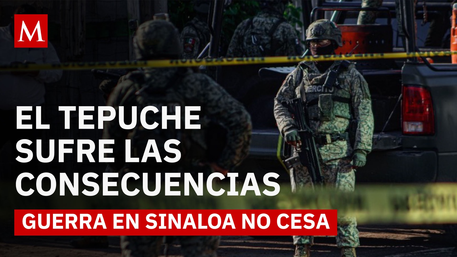 El Tepuche: el costo social de un año de guerra entre 'Los Chapitos' y 'La Mayiza'