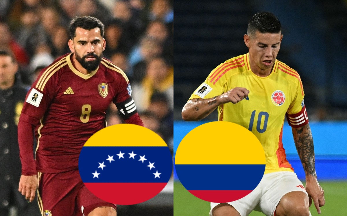 Venezuela vs Colombia EN VIVO partido de las eliminatorias de Conmebol 2025 (Reuters/AFP)
