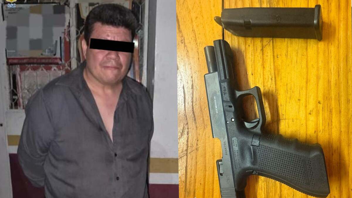 Al hombre le decomisaron un arma y un cargador. | Especial