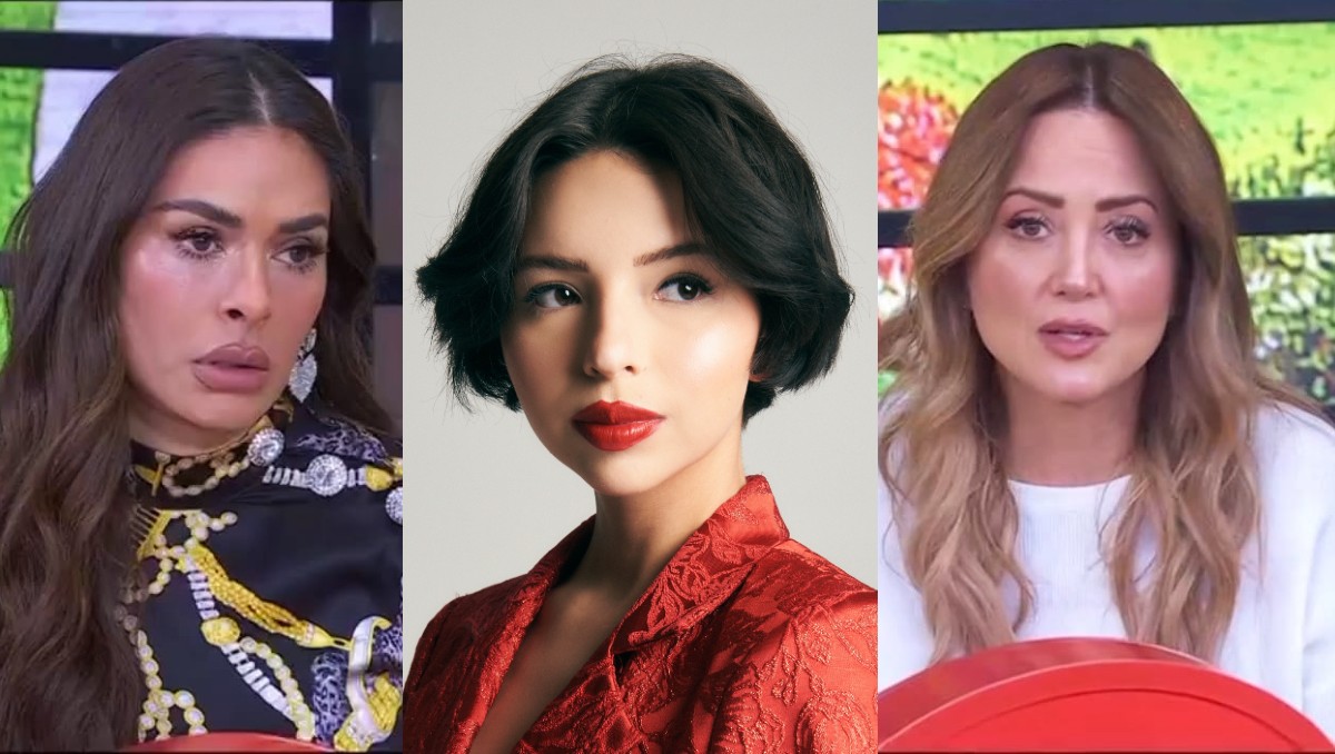 Andrea Legarreta y Galilea Montijo defienden a Ángela Aguilar. | Programa Hoy  y archivo