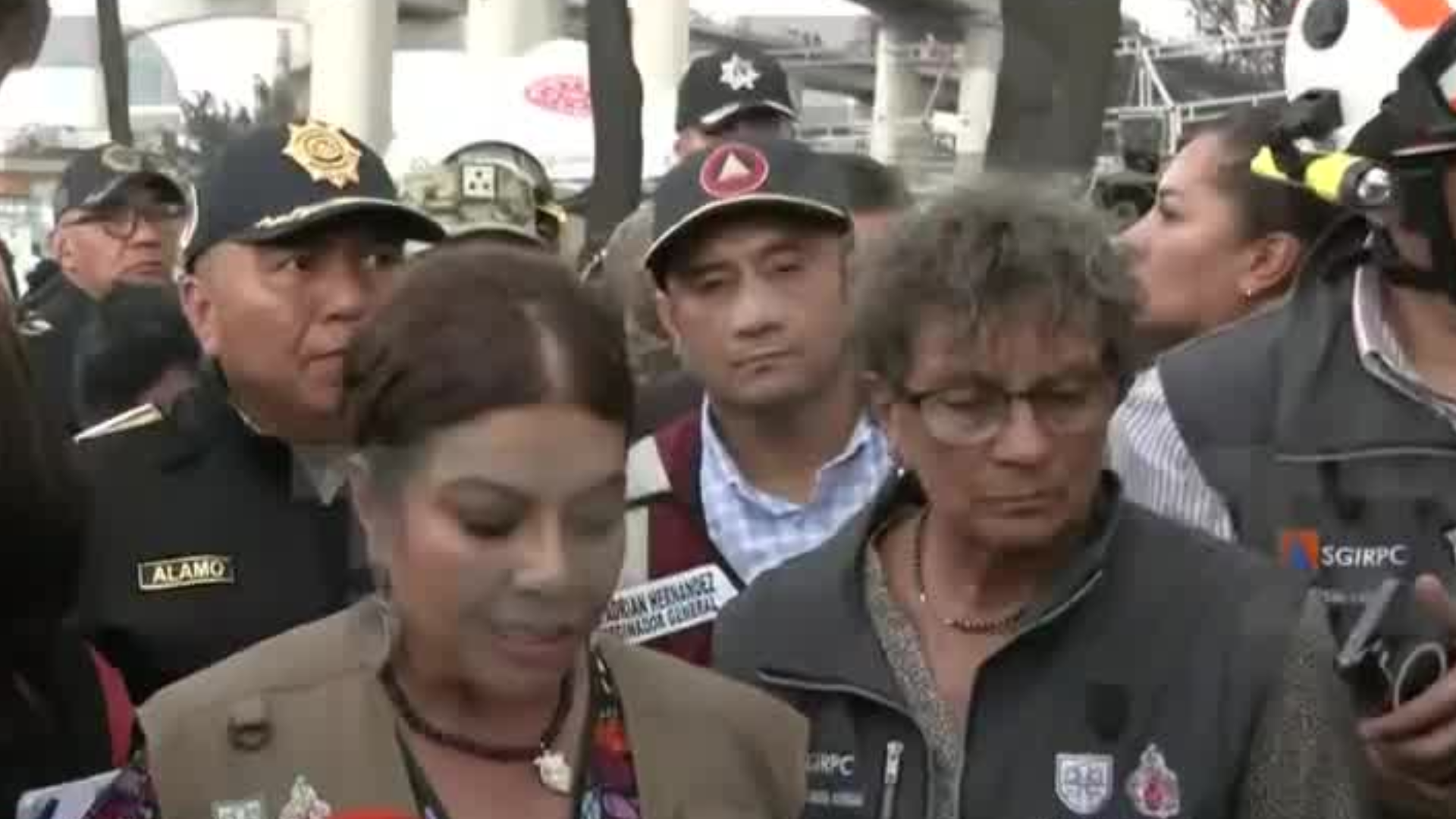 Clara Brugada brinda informe de afectaciones tras la explosión de la pipa de gas LP en Iztapalapa