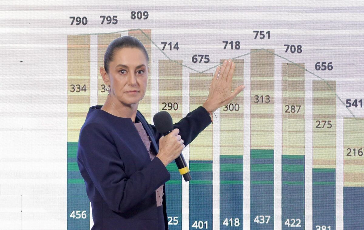 Claudia Sheinbaum dijo que el gobierno seguirá rescatando Pemex | Foto: Ariel Ojeda