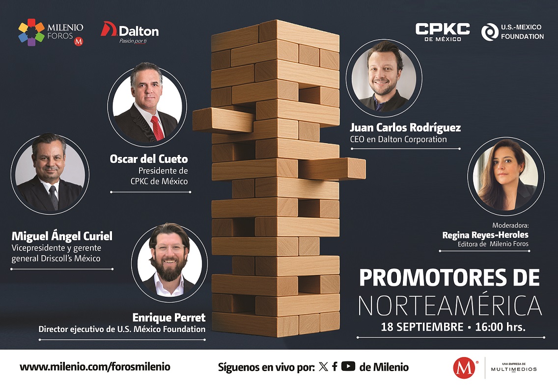 Expertos de distintos sectores compartirán sus visión para mantener a Norteamérica  competitiva frente a un futuro de cambios.