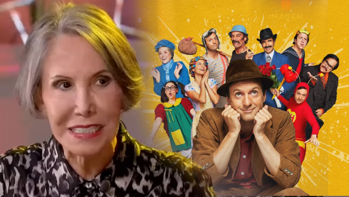 Florinda Meza, viuda de Roberto Gómez Bolaños, habla de la serie 'Chespirito: Sin querer queriendo'. | Diseño MILENIO