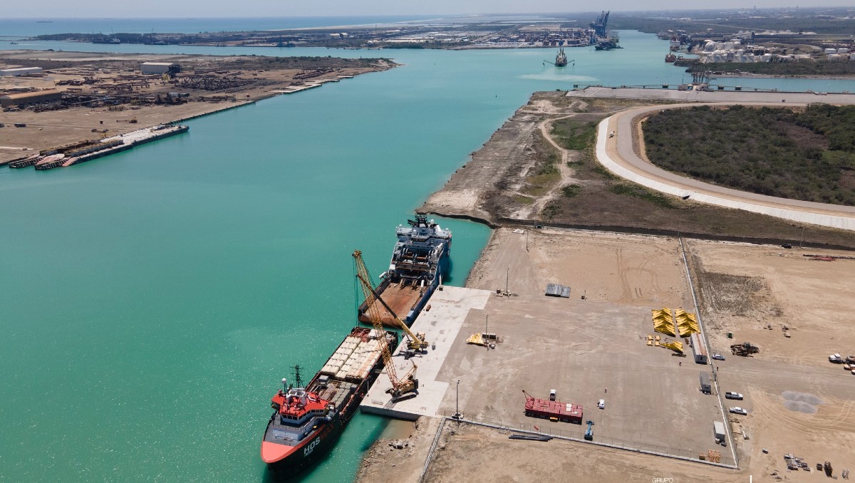 Gobierno federal planea para el 2026 recursos al Puerto de Altamira.
