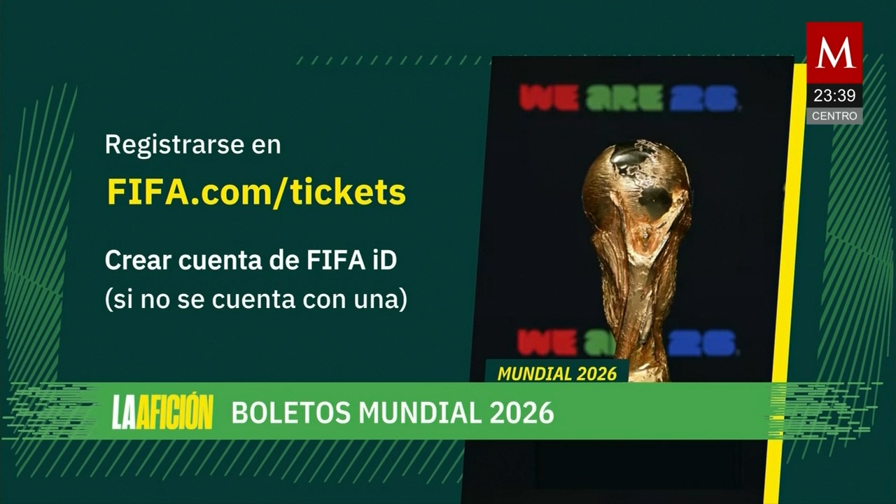 Inicia la primera fase de preventa de boletos para el Mundial 2026