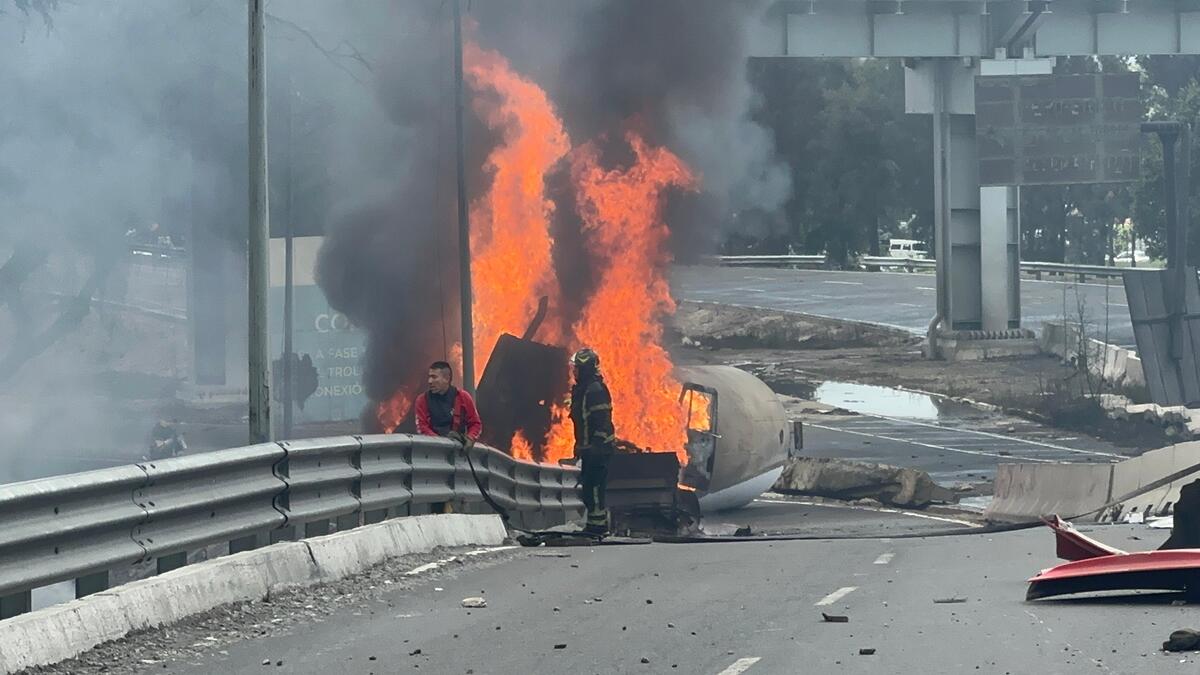 Algunos lesionados fueron trasladados a un hospital de Iztapalapa. (Foto: Especial)