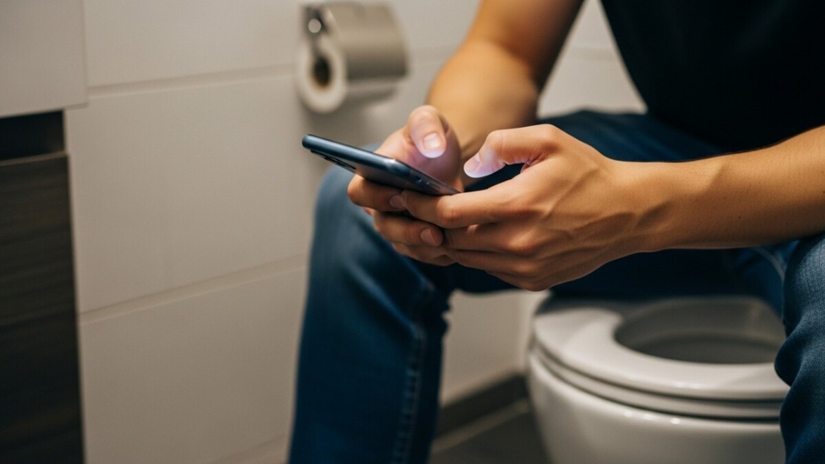 Llevarte tu celular al baño y pasar mucho tiempo allí podría ocasionarte daños graves a tu salud | Especial IA Discover Milenio