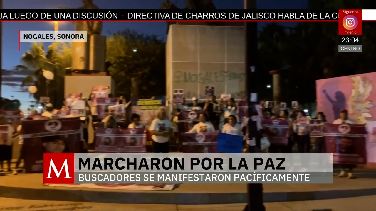 Marcha en Nogales exige fin de la violencia y justicia para desaparecidos
