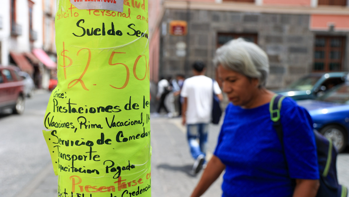 Puebla a la baja en empleo formal | Agencia Es Imagen