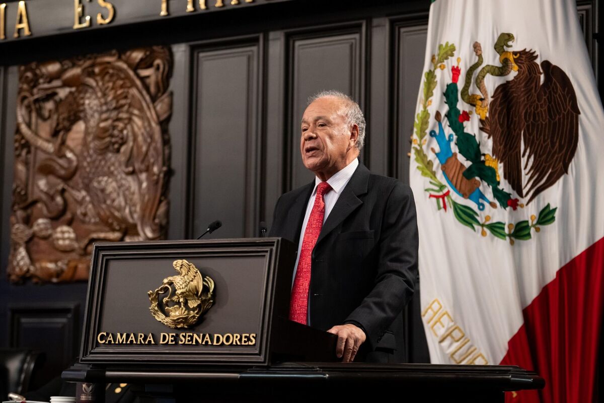 Alberto Anaya, senador del Partido del Trabajo. | Cuartoscuro
