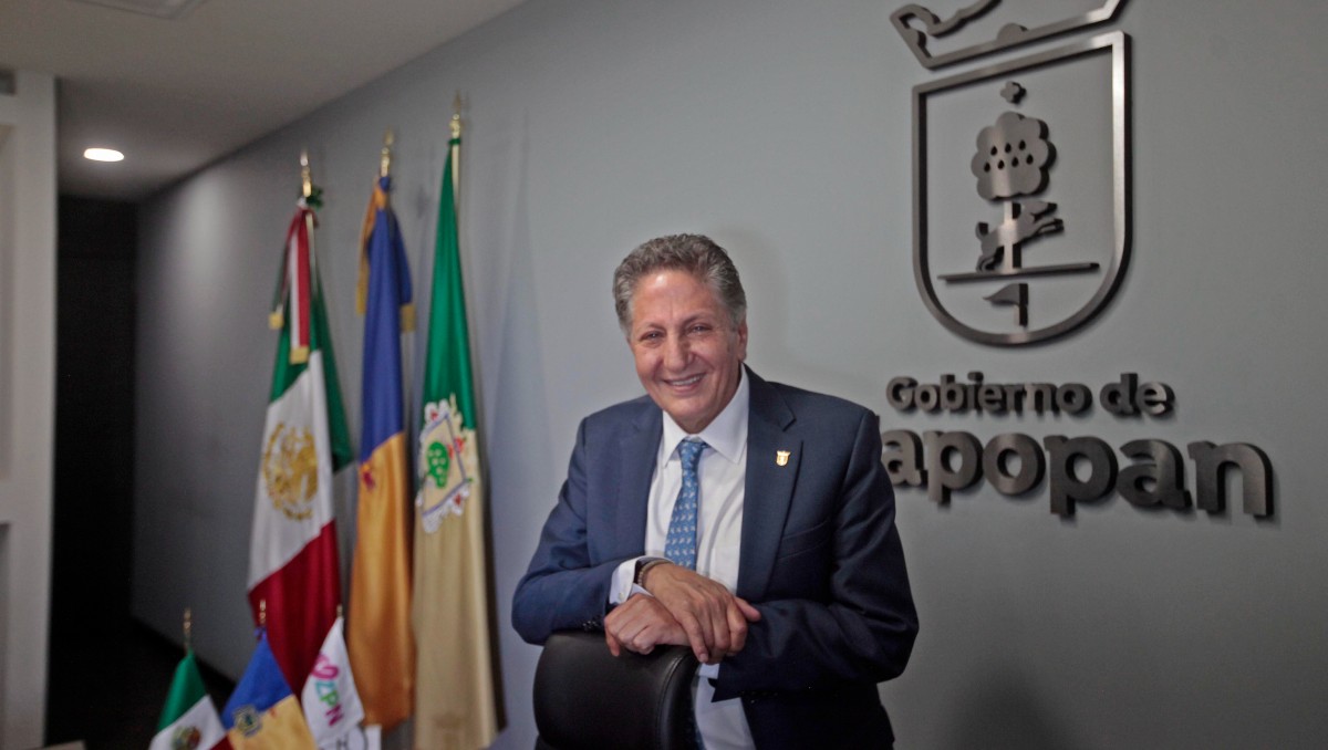 El alcalde Juan José Frangie cumple cuatro año al frente de Zapopan (Fernando Carranza)