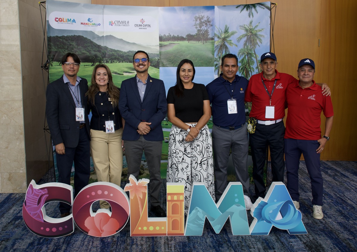Colima promocionó sus seis campos de golf durante la Expo Golf 2025 en la Ciudad de México. (Guillermo Quintero)