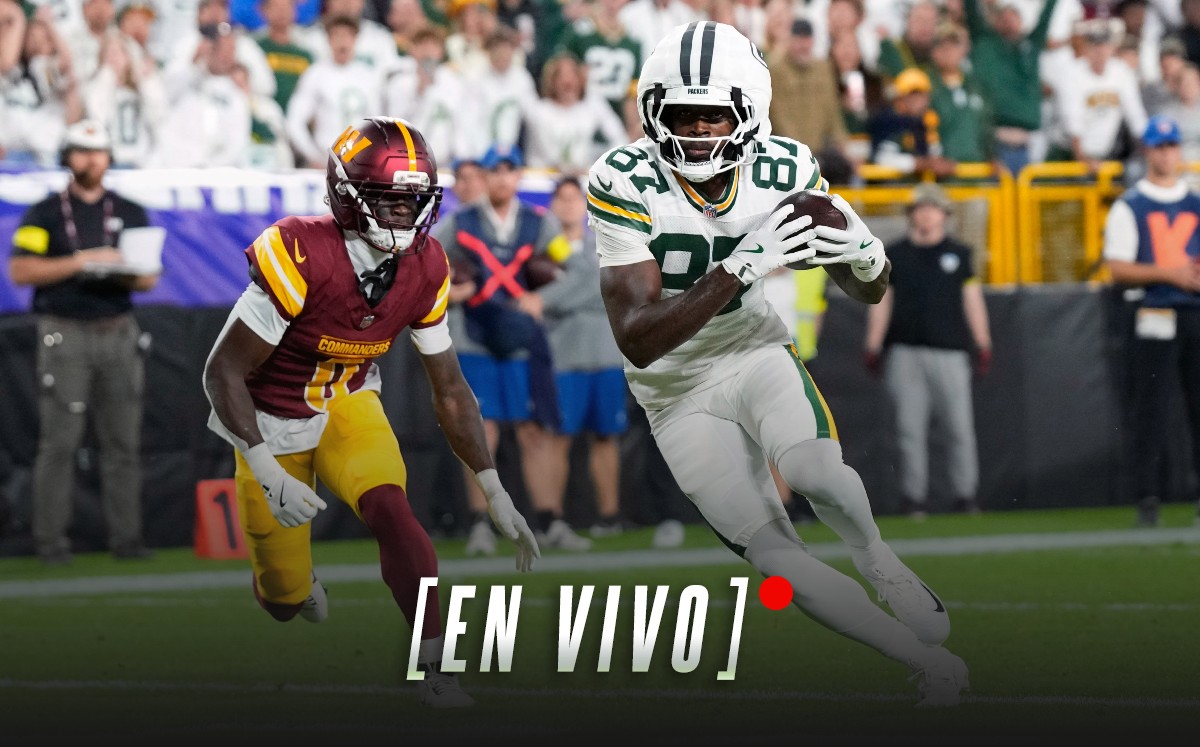 Commanders vs. Packers EN VIVO. Semana 2 NFL 2025 (Reuters)