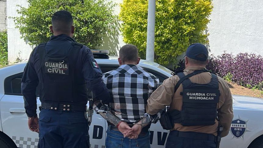 El hombre fue detenido. (Foto: Especial)