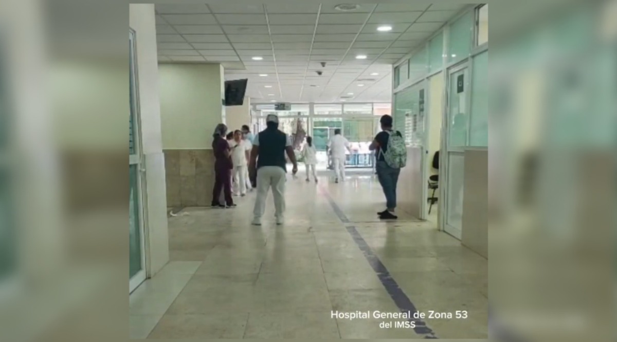 El equipo médico y personal del hospital agilizaron el ingreso d elos pacientes.