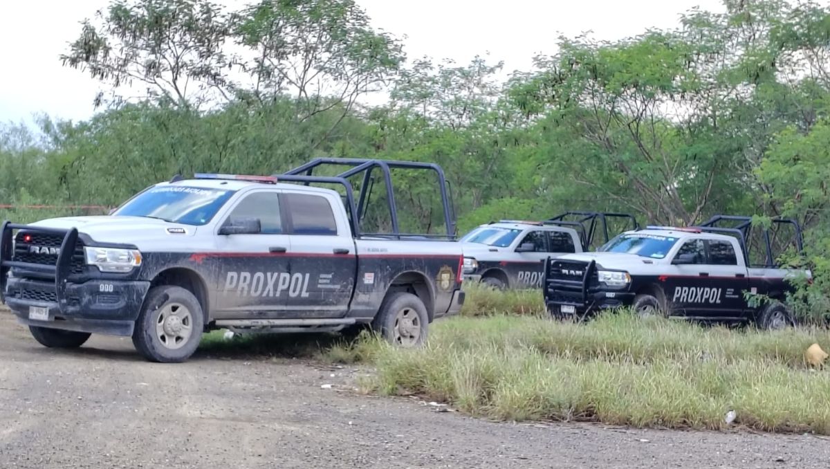 El hallazgo ocurrió  a 100 metros hacia poniente de la carretera Monterrey-Nuevo Laredo. Agustín Martínez