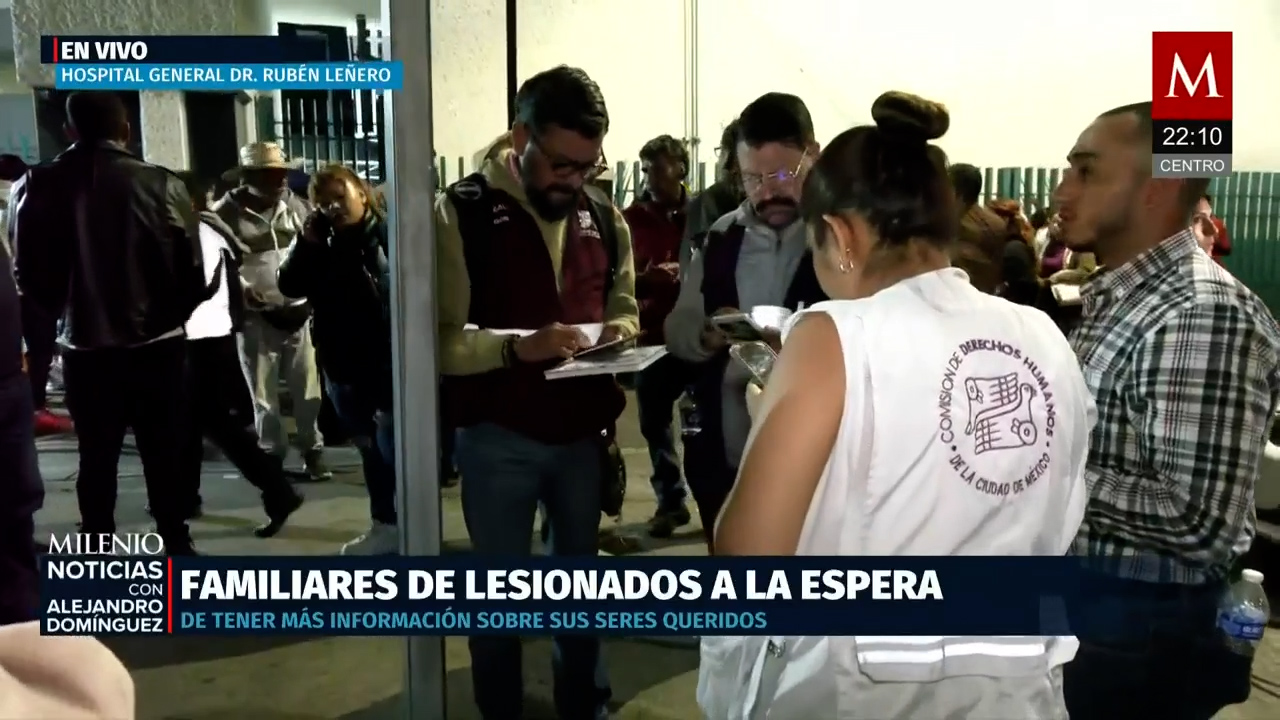 Hospital Rubén Leñero registra aumento de movimiento tras explosión de pipa