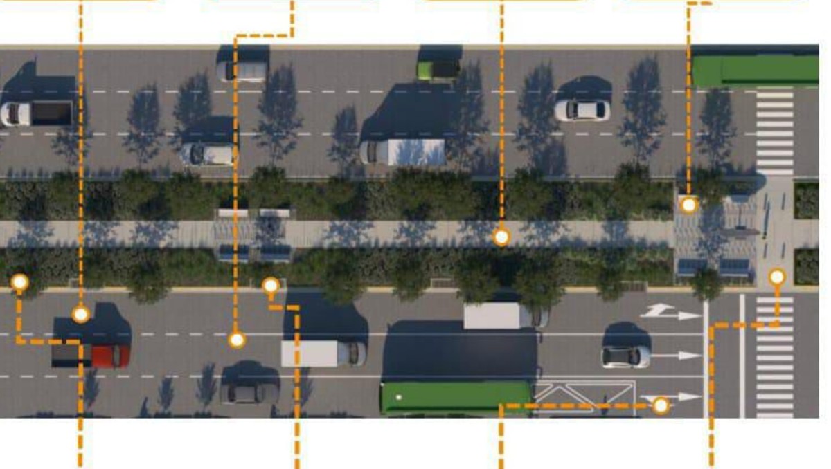 Inicia contraflujo vial en Adolf B. Horn. (Cortesía)
