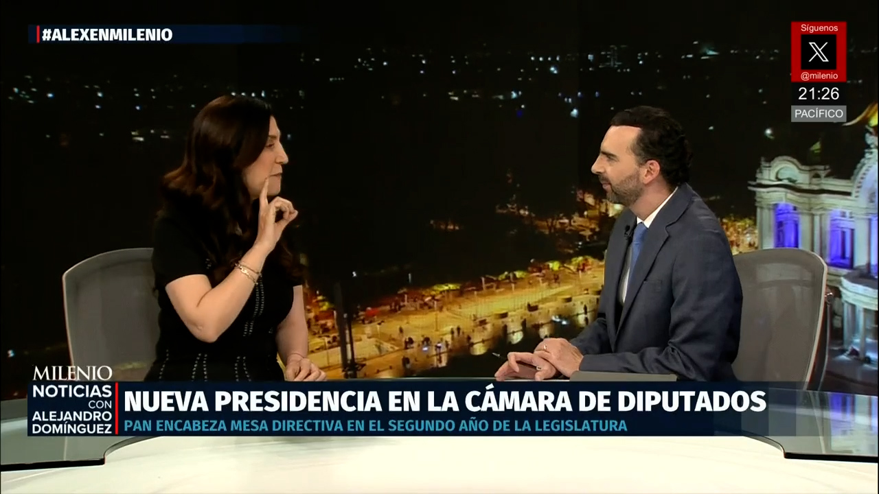 Kenia López Rabadán destaca altura de miras de partidos en Presupuesto 2026