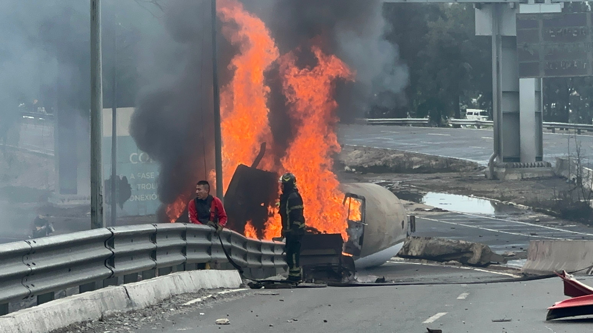 "Mamá, ayúdame, estoy todo quemado": audio de víctima de la explosión en Iztapalapa