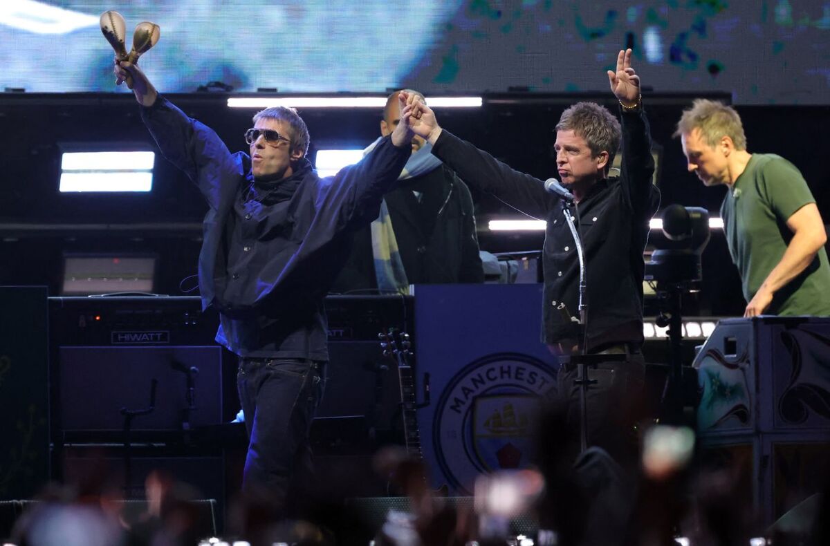 Oasis y el Manchester City: Una historia de amor, música y futbol (AFP)