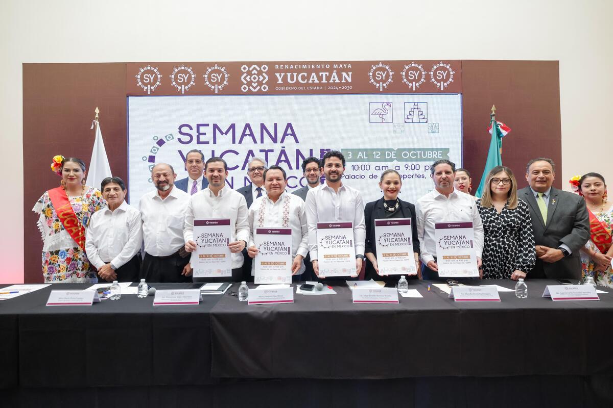 Presentación oficial de la Semana de Yucatán en México 2025 | Especial