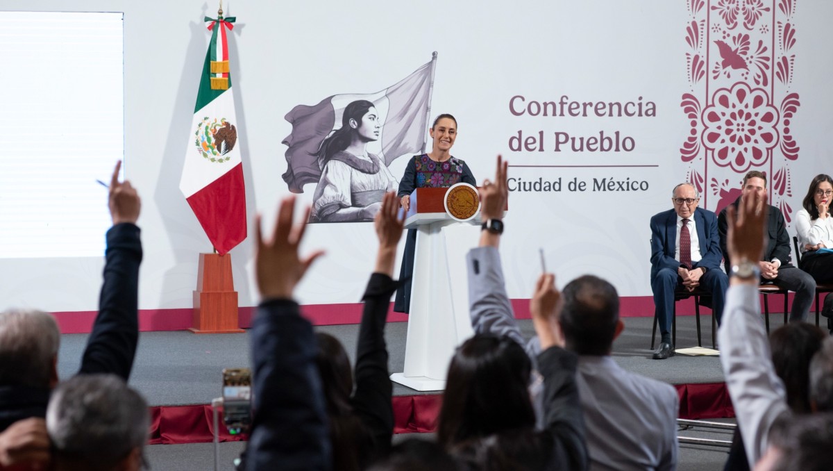 La Presidenta señaló que Mexico es el país con el mayor consumo de refresco por persona en el mundo. | Foto: Especial