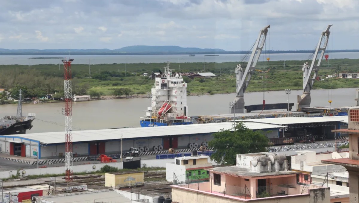 Puerto de Tampico. (Yazmín Sánchez)