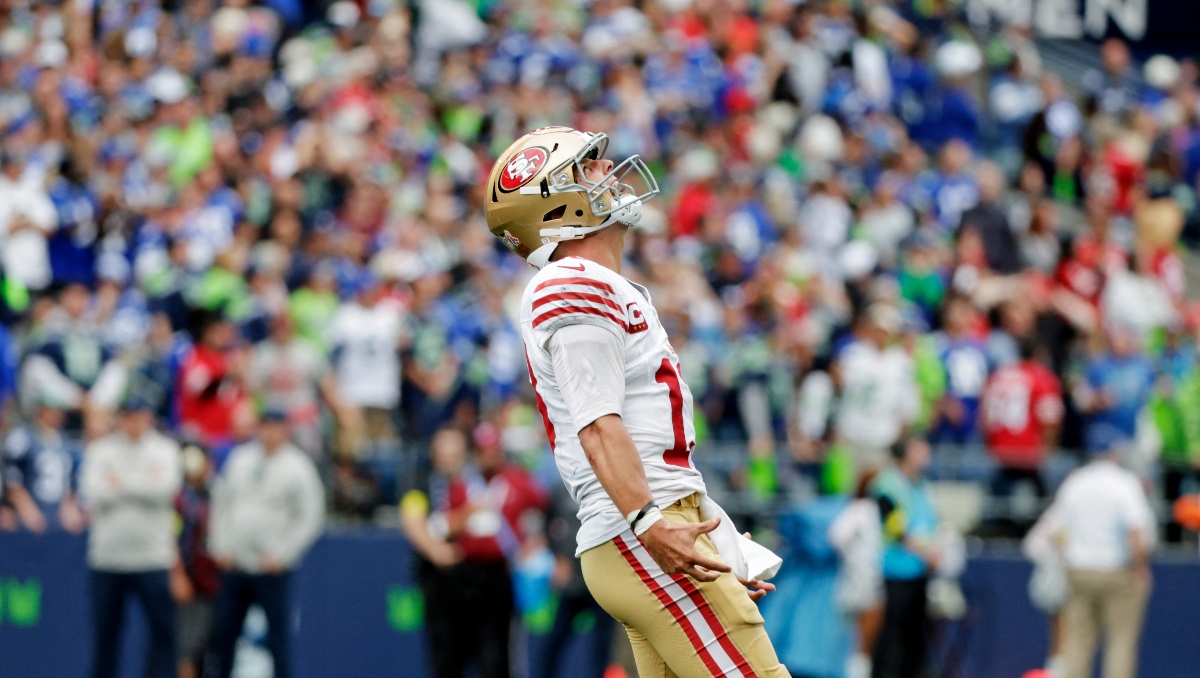 San Francisco 49ers pierden a Brock Purdy entre dos y cinco juegos por lesión (Reuters)