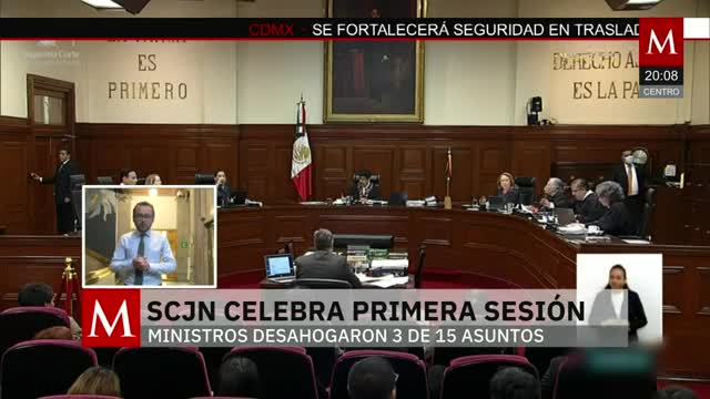Se realizó la primera sesión de la SCJN | Pedro Gamboa, 11 de septiembre de 2025
