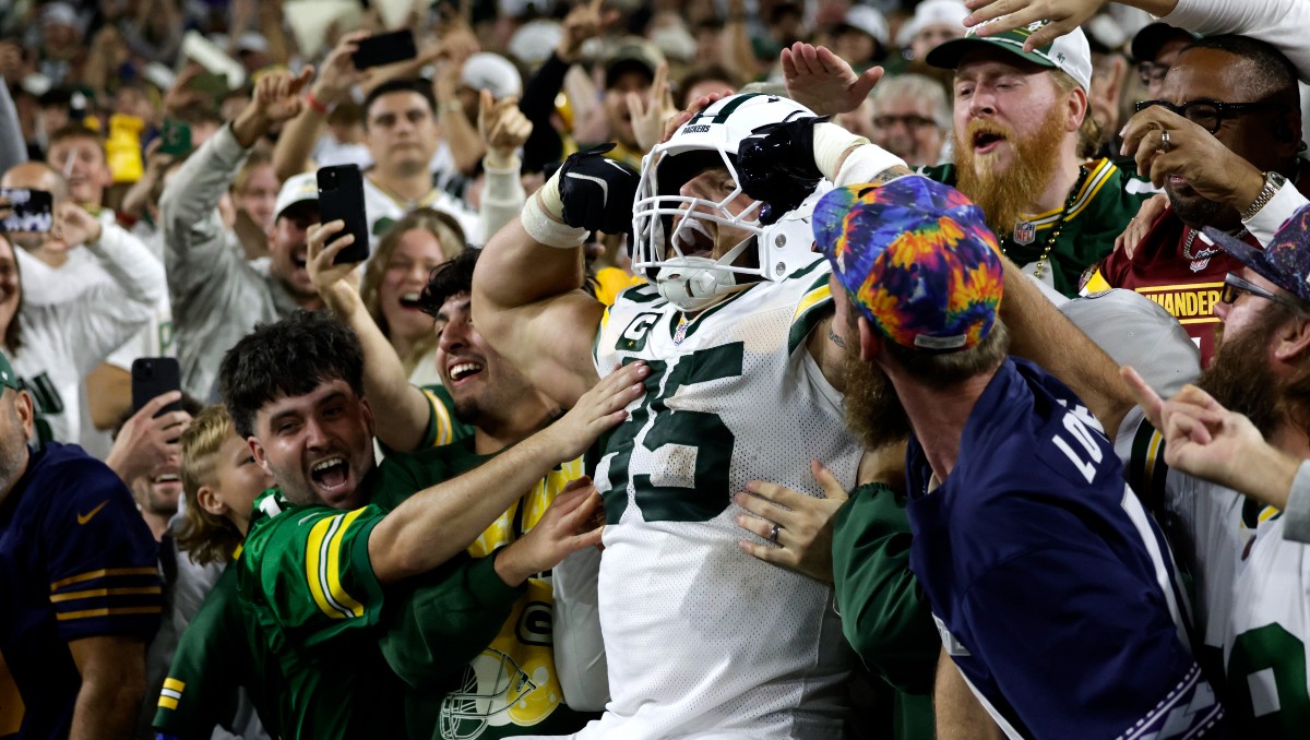 Tucker Kraft lideró la victoria de Packers sobre Commanders en la Semana 2 de la NFL (AP)