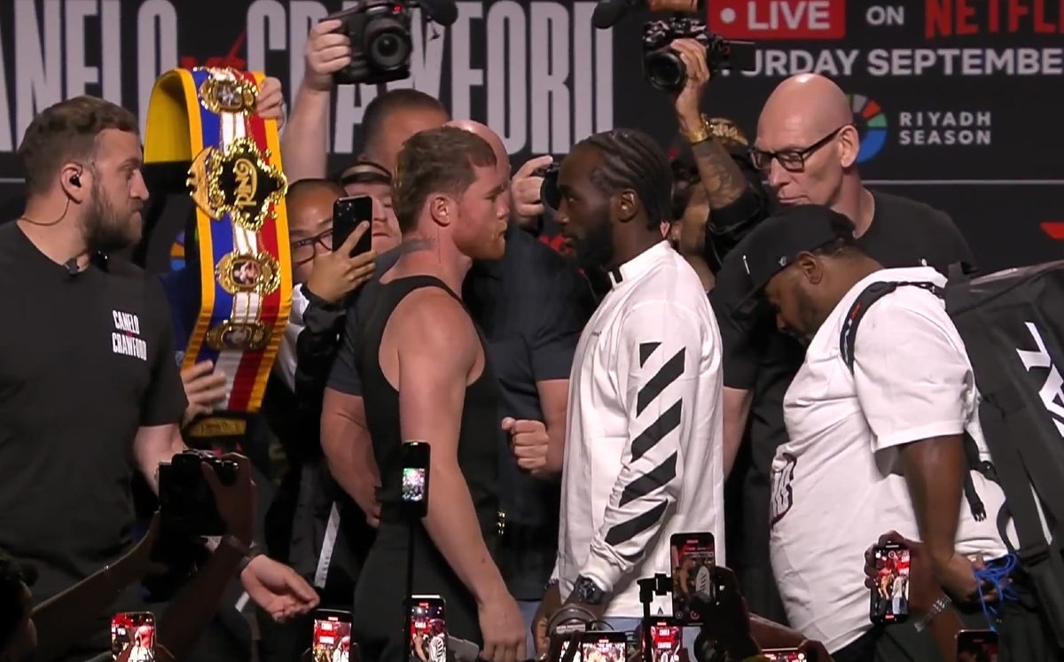 Canelo Álvarez vs Terence Crawford: ¿Cómo y dónde VER pesaje de la pelea HOY? (X@netflixsports)